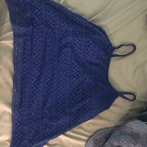 Tankini Bathing Suit Top & High Waisted Bottoms